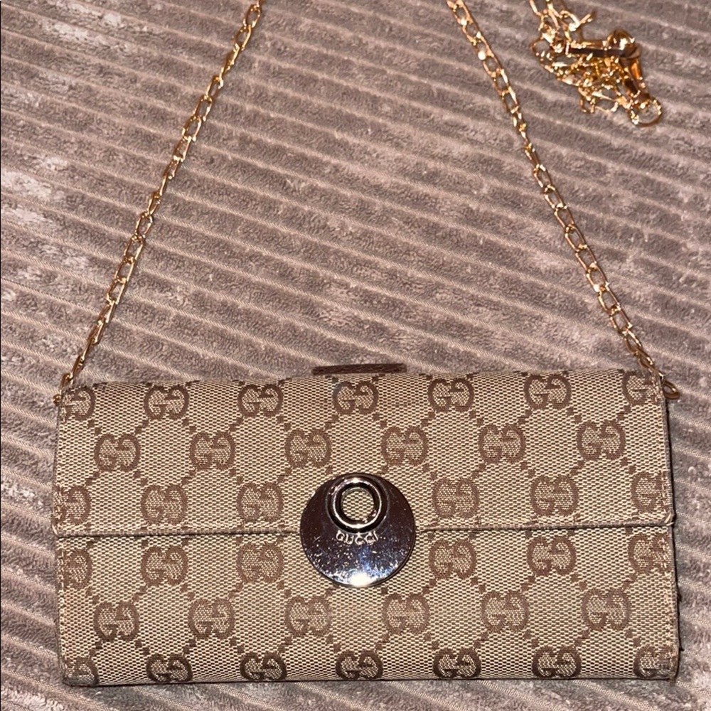 Gucci Eclipse Brown Monogram Wallet